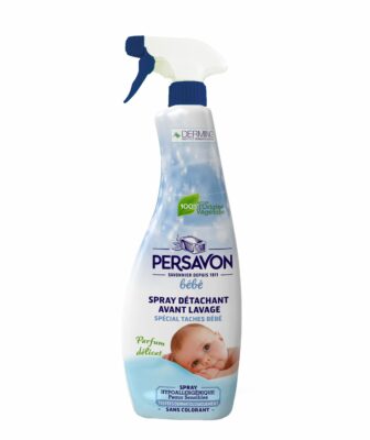 PERSAVON Lessive liquide bébé hypoallergénique peaux sensibles à l'extrait  d'abricot bio 30 lavages 1,5l pas cher 