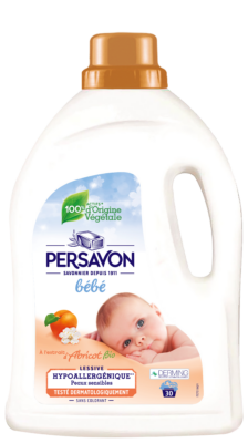 Persavon - Lessive 0%, sans Parfum, sans Colorant et sans